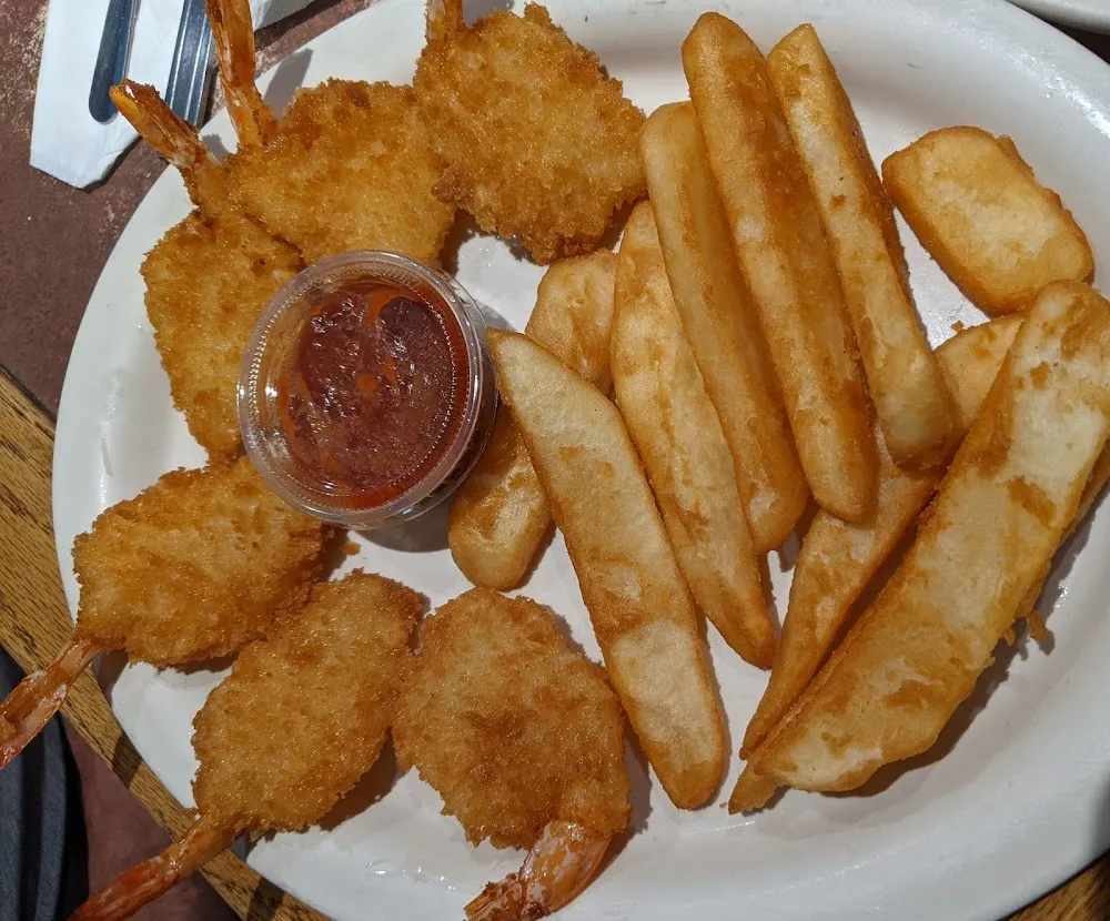 Jumbo Shrimp and Fries
