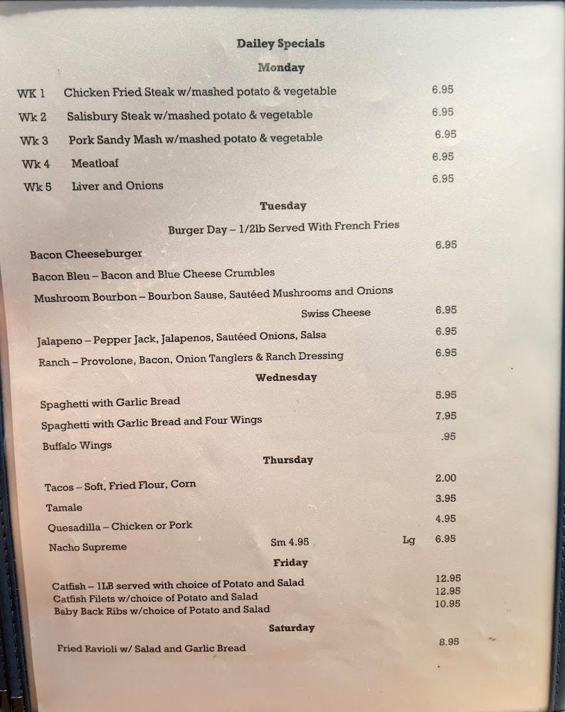 Brickyard Bar & Grill Hamburgers